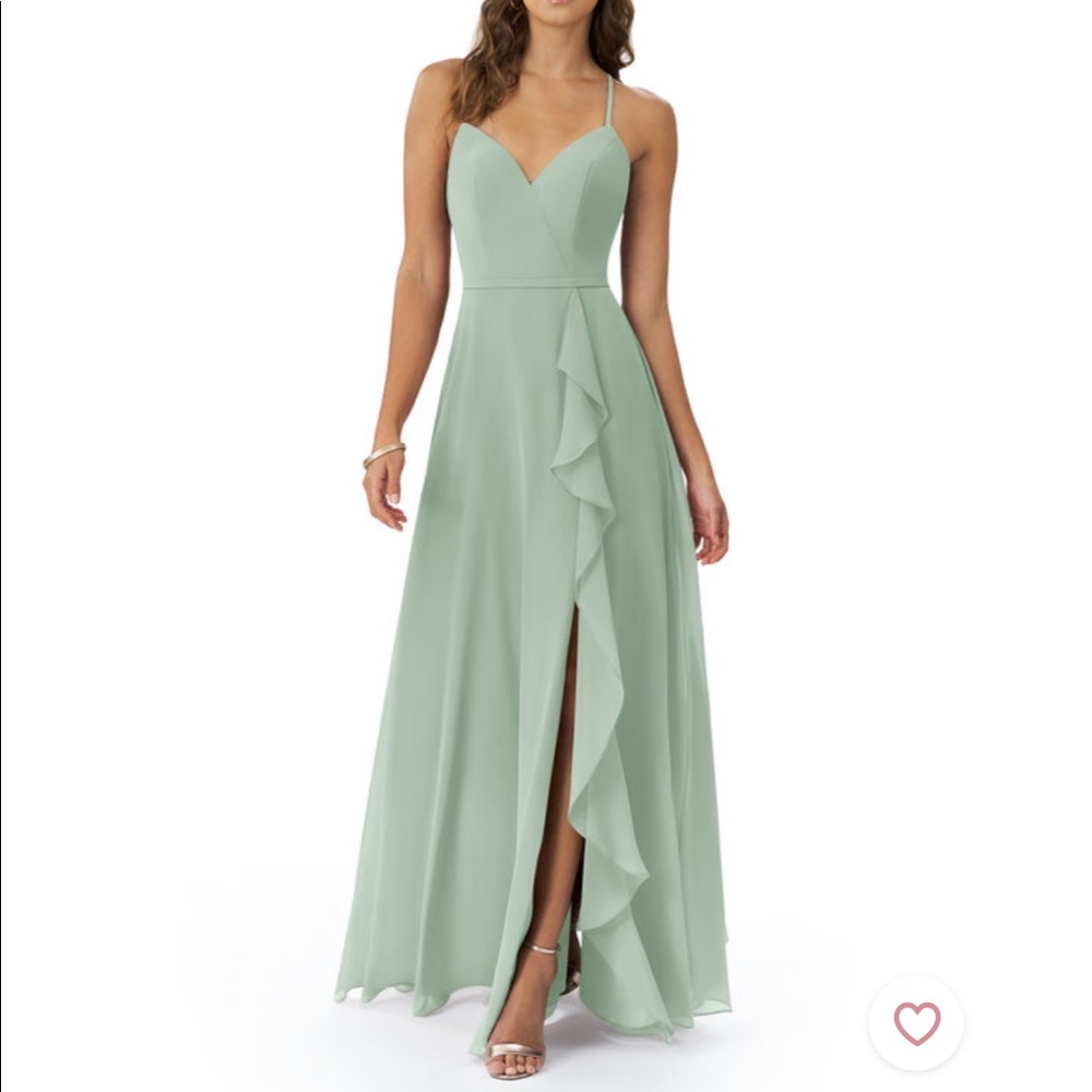 Azazie Naeem Dress in Agave